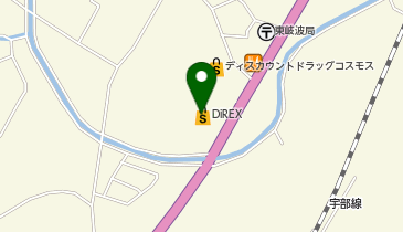 DiREX東岐波店の地図画像
