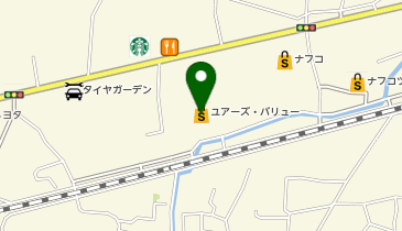 ダイソーユアーズ・バリュー仁井令店の地図画像
