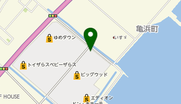 auショップゆめタウン長府の地図画像
