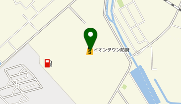 auショップイオンタウン防府の地図画像
