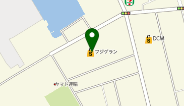 auショップフジグラン宇部の地図画像