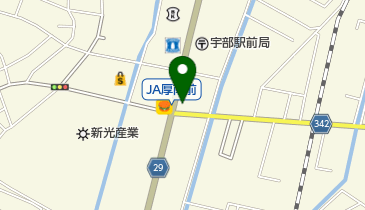 ネッツトヨタ山口宇部駅前店の地図画像