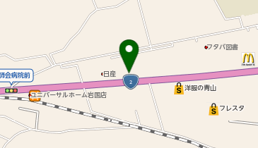 ネッツトヨタ山口岩国店の地図画像