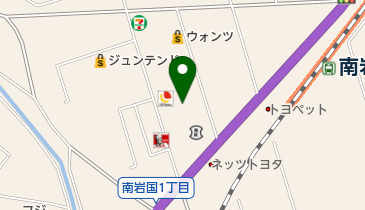 トヨタカローラ山口ゆめタウン南岩国店サテライトショップの地図画像