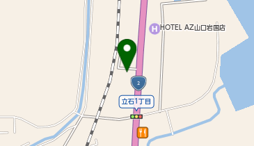 トヨタカローラ山口岩国店の地図画像