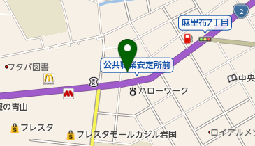 三福輪業麻里布店の地図画像