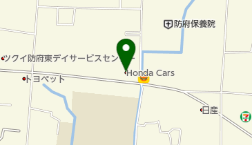 Honda Cars山口防府東店の地図画像