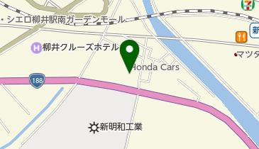 Honda Cars光東柳井店の地図画像