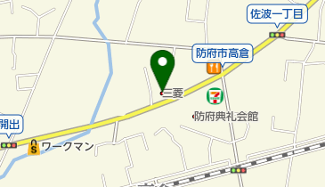 山口三菱自動車販売防府本店の地図画像