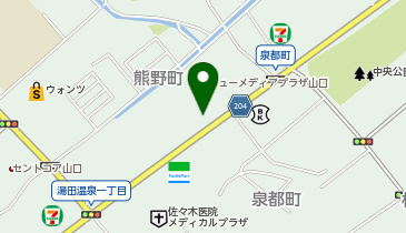 山口ポインターの地図画像