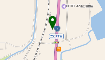 トヨタカローラ山口Felix88岩国マイカーセンターの地図画像