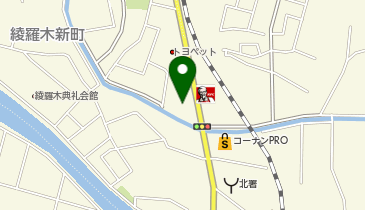 ネッツトヨタ山口綾羅木マイカーセンターの地図画像