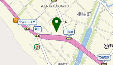 スバル中四国宇部店の地図画像