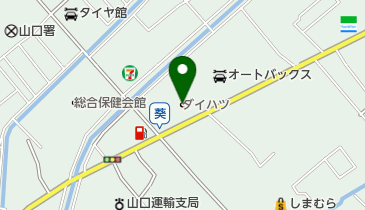 山口ダイハツ販売U-CAR山口店の地図画像