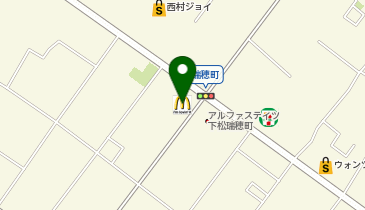 マクドナルド下松店の地図画像