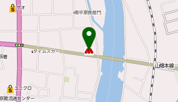 モスバーガー萩店の地図画像