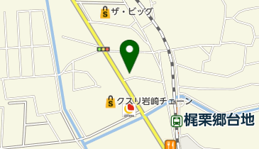 とんかつ濱かつ下関梶栗店の地図画像