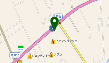 すし日和平生店の地図画像