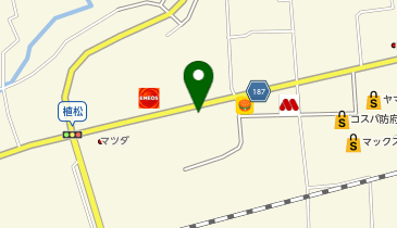 どんどん植松店の地図画像