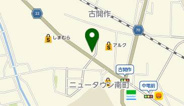 どんどん柳井中央店の地図画像
