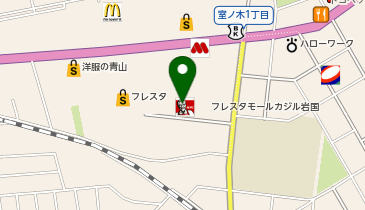 どんどんカジル岩国店の地図画像