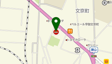 ガスト宇部店(から好し取扱店)の地図画像
