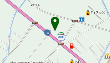 コメダ珈琲店小野田バイパス店の地図画像