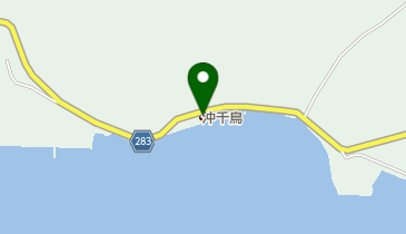 沖千鳥の地図画像