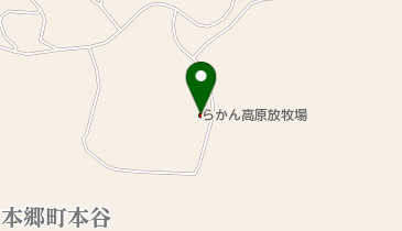 岩国市らかん高原放牧場の地図画像