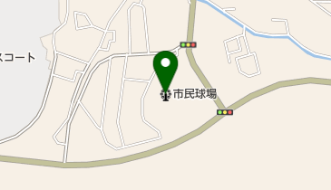岩国市市民球場の地図画像