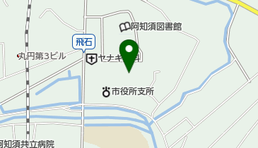 山口市阿知須体育センターの地図画像