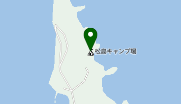 松島キャンプ場の地図画像