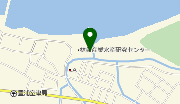 室津海水浴場松原荘の地図画像