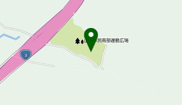 山口市南部運動広場の地図画像