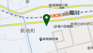 周南市新南陽プールの地図画像
