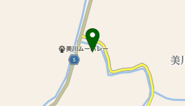 岩国市農林漁業体験実習館山ほたるの地図画像