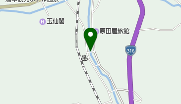 湯本温泉祭りの地図画像