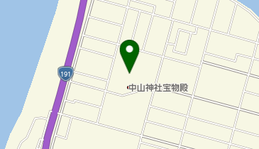 網曳祭の地図画像