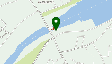 椹野川石津橋付近の地図画像