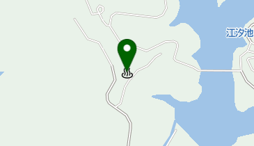 江汐湖温泉の地図画像