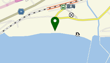 富海海水浴場の地図画像