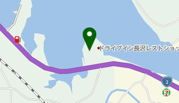 長沢池の地図画像