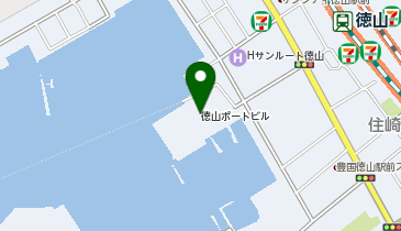 徳山港の地図画像