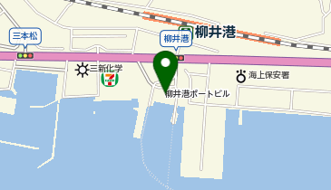 柳井港の地図画像