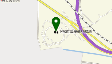 下松市海岸通り緑地の地図画像