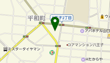 西佐波緑地の地図画像