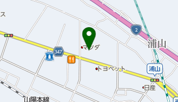 山口マツダ周南西店の地図画像