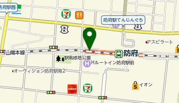 駅レンタカー防府営業所の地図画像