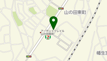 ライザップ下関店の地図画像