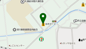 ゆめマート南仙崎店の地図画像